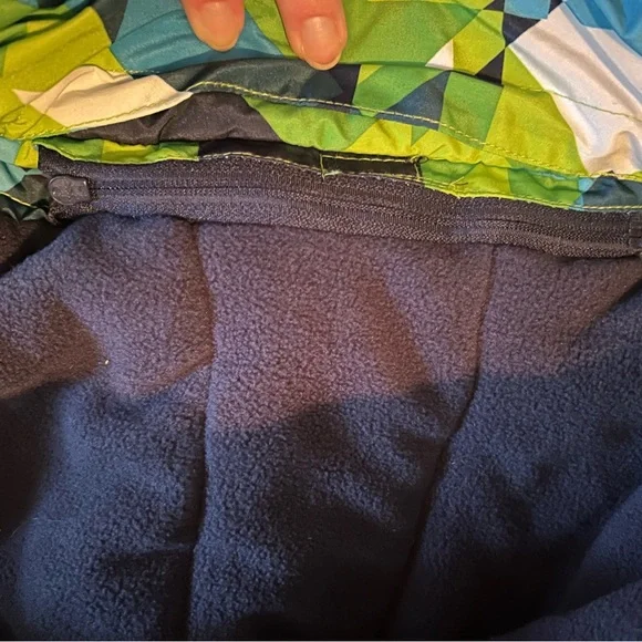 Phibee Snowboarding/Ski/Winter Jacket Size 12 Boys (146/152) Blue And Green - Picture 6 of 8